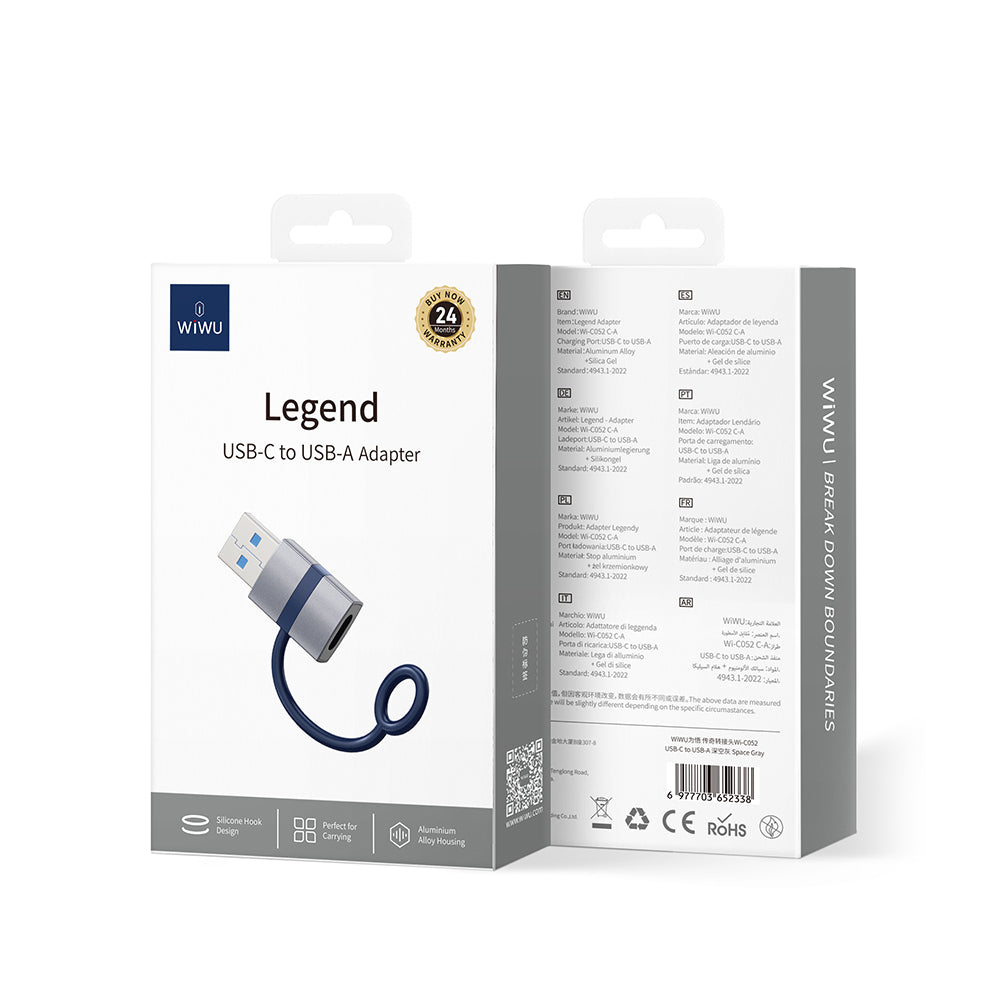 Wiwu Wi-C052 Type-C to USB Çevirici OTG Wiwu Wi-C052 Type-C to USB Çevirici OTG